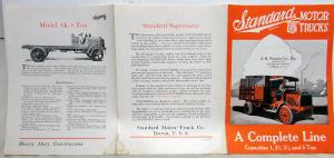 1913-1914-1915 Standard Motor Trucks A Complete Line Sales Folder