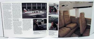 1981 Piper Archer II Airplane Sales Brochure Aviation Features & Info Original