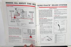 1969 April Ford Shop Tips Vol 7 No 8 New Sure Track Brake System & Type F Fluid