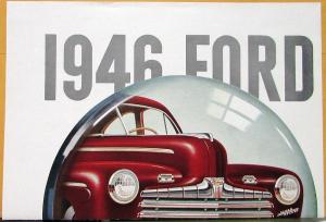 1946 Ford Dealer Sales Folder Flathead Original