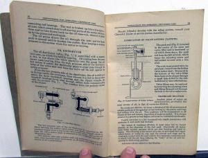 1930 Chevrolet Universal Series AD Owners Operators Manual Original