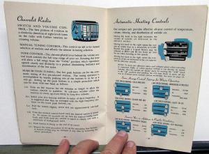 1949 Chevrolet Stylemaster Fleetmaster Fleetline Owners Operator Manual Original