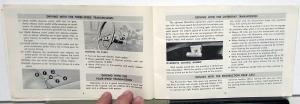 1960 Chevrolet Biscayne Bel Air Impala Owners Operators Manual Original