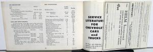 1960 Chevrolet Biscayne Bel Air Impala Owners Operators Manual Original