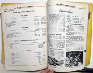 1950 GMC Trucks Models 520-970 HC HD HF Service Shop Repair Maintenance Manual