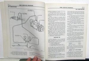 1970 GMC Trucks Series 4500-6500 Service Shop Repair Manual Supplement