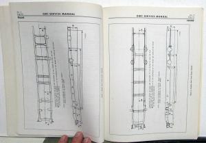 1970 GMC Trucks Series 4500-6500 Service Shop Repair Manual Supplement