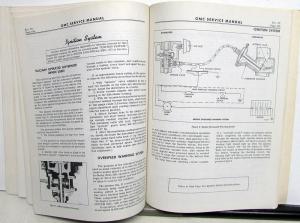 1970 GMC Trucks Series 4500-6500 Service Shop Repair Manual Supplement