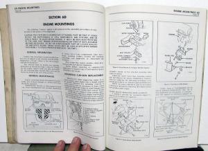 1974 GMC Trucks Series 4500-6500 Service Shop Repair Manual Supplement