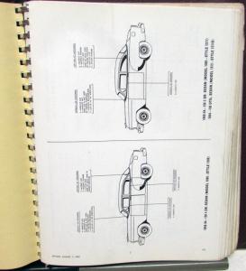 1953-1957 Chevrolet Dealer Parts Illustrations & Info Catalog Bel Air Corvette