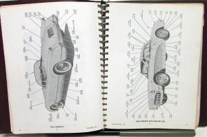 1953-1957 Chevrolet Dealer Parts Illustrations & Info Catalog Bel Air Corvette