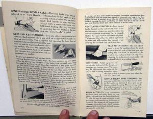 Original 1953 Pontiac Chieftain Catalina Owners Manual