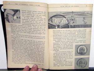 Original 1936 Pontiac 6 Cylinder Models Owners Manual Care Operation Instruction