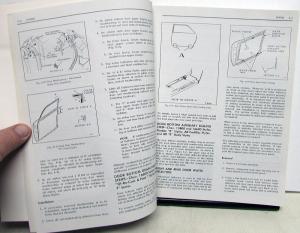 1968 Chevrolet Chevelle Camaro Nova Pontiac GTO Fisher Body Service Manual NOS