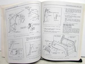 1968 Chevrolet Chevelle Camaro Nova Pontiac GTO Fisher Body Service Manual NOS