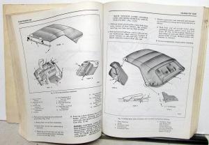 1972 Chevrolet Camaro Nova Pontiac Firebird Fisher Body Service Manual