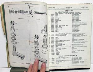 1939-53 GMC Truck Dealer Light Duty Master Parts Book 100 Thru 370 Pickups Orig