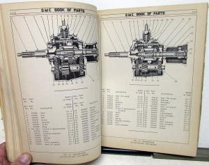 1939-1940 GMC Truck Dealer Parts Book Pickup Models AC AF 100 Thru 450 GM