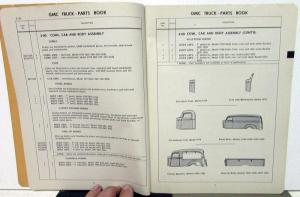 1947 GMC Truck Dealer Parts Book Supplement EC-100 EC-150 EC-250 Pickup Panel