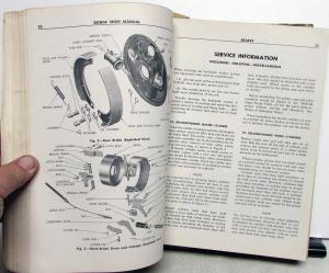 1953 Dodge Service Shop Repair Manual D-44 D-46 D-47 D-48