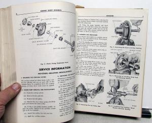 1953 Dodge Service Shop Repair Manual D-44 D-46 D-47 D-48