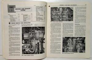 1961 Ford Diesel Truck Service Shop Repair Manual Supplement