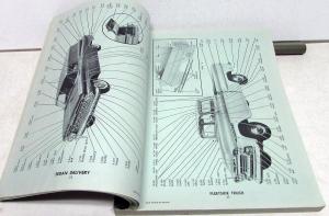 1959 Chevrolet Dealer Parts Accessories Catalog Supplement Impala Corvette Truck