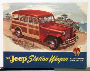 1947 Willys Jeep Station Wagon Sales Brochure & Specifications