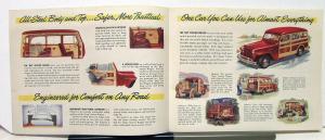 1947 Willys Jeep Station Wagon Sales Brochure & Specifications