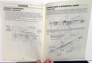 1989 Nissan Product Bulletin Vol 186 Model Introduction 240SX S13 Series