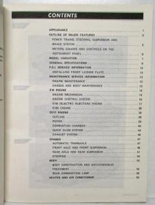 1987 Nissan Product Bulletin Vol 160 New Model Introduction Sentra B12 Series