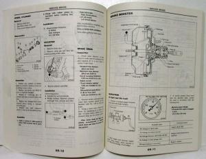 1986 Nissan Stanza Service Shop Repair Manual Model T11 Series