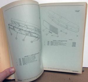 1982-88 Cadillac Dealer Parts & Illustrations Catalog Book J Cimarron Models