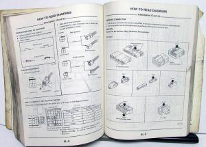 1985 Nissan Maxima Service Shop Repair Manual Model U11 Series