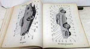 1953-1958 Chevrolet Dealer Parts Illustrations Catalog Book Car Corvette Truck