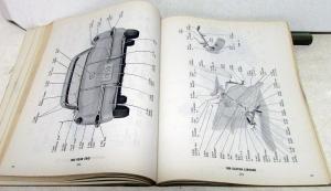 1953-1958 Chevrolet Dealer Parts Illustrations Catalog Book Car Corvette Truck