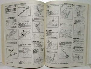 1981 Datsun 310 Service Shop Repair Manual Model N10 Series