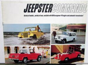 1966 Jeep Jeepster Commando Sales Brochure & Specifications Revised