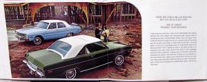 1974 Dodge Dart & Challenger Color Sales Folder Specs Equip Exterior Colors