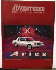 1980 Dodge Adventurer Magazine Fall 1981 Preview Issue Frank Sinatra Original