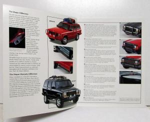 1999 Jeep Cherokee Accessories Sales Brochure