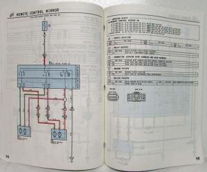 1997 Toyota Previa Electrical Wiring Diagram Manual US & Canada