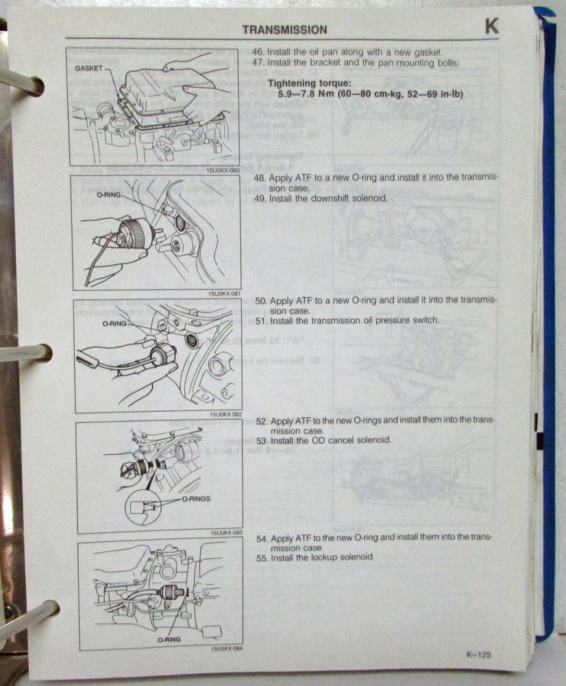 Mazda Miata Workshop Manual - Ultimate Mazda