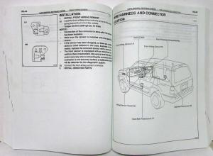 2002 Toyota 4Runner Service Shop Repair Manual Set Vol 1 & 2