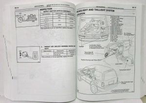 2002 Toyota 4Runner Service Shop Repair Manual Set Vol 1 & 2