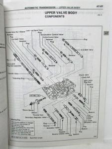 1993 Toyota Auto Transmission Service Repair Manual A442F Land Cruiser US & CA