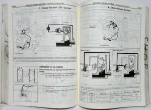 1989 Toyota Truck Service Shop Repair Manual Vol 1 & Electrical Wiring Diagram