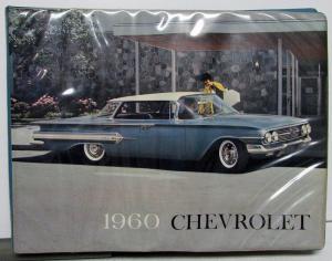 1960 Chevrolet Dealer Album Sale Reference Impala Bel Air Corvette Nomad Corvair