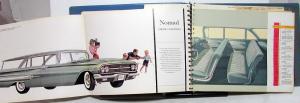 1960 Chevrolet Dealer Album Sale Reference Impala Bel Air Corvette Nomad Corvair