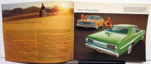 1971 Plymouth Duster 340 Valiant Sedan Scamp CANADIAN Sales Brochure ORIGINAL